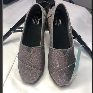 Brand New Glitter Toms Alpargata